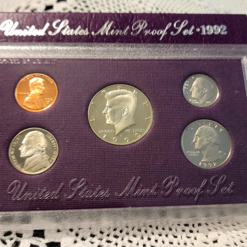 1992 United States Proof Coin Set